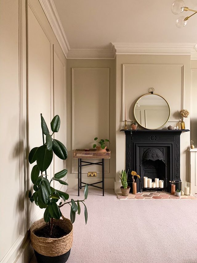 Morocco Beige Living Room