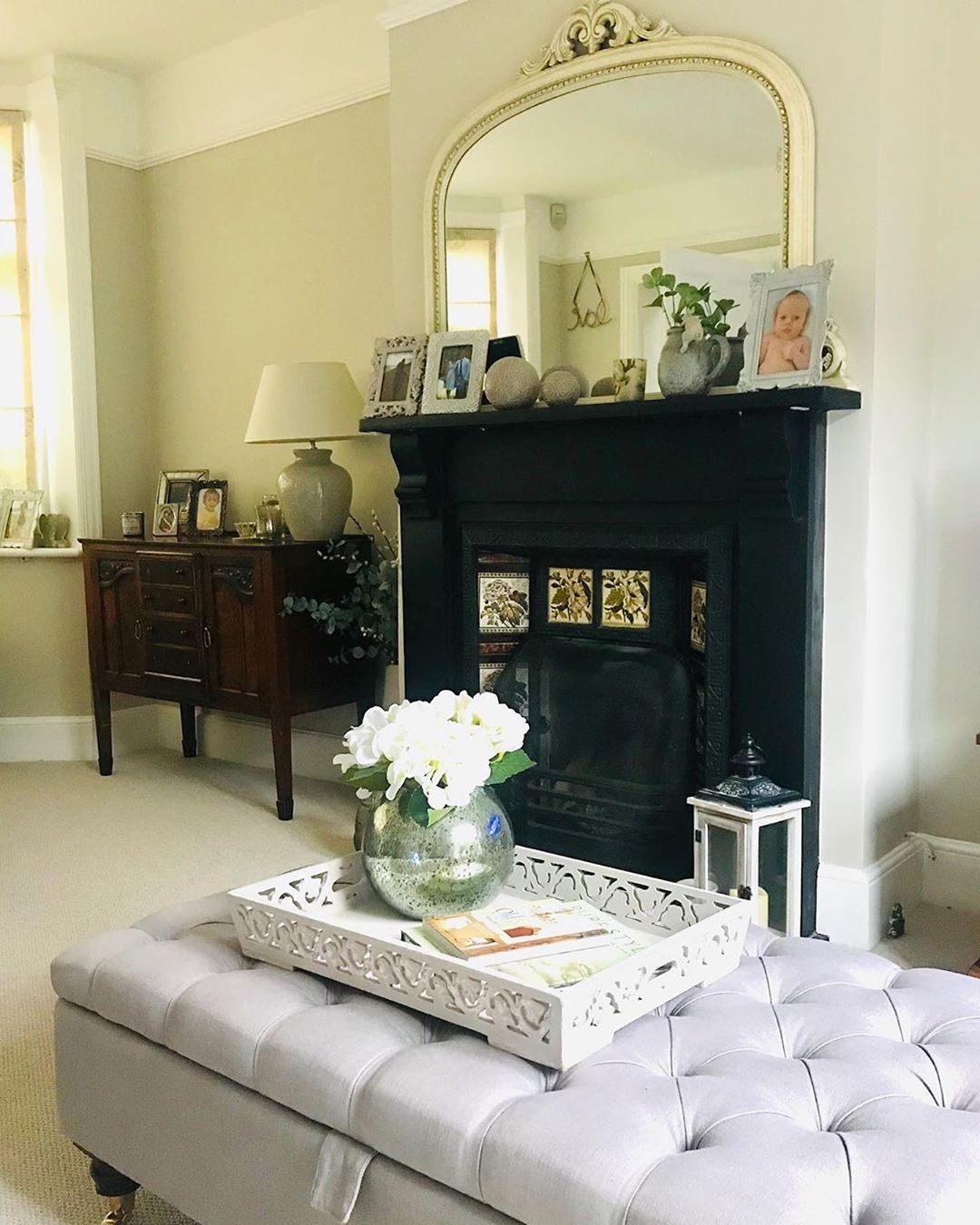 Mackay Carpet Cream Living Room