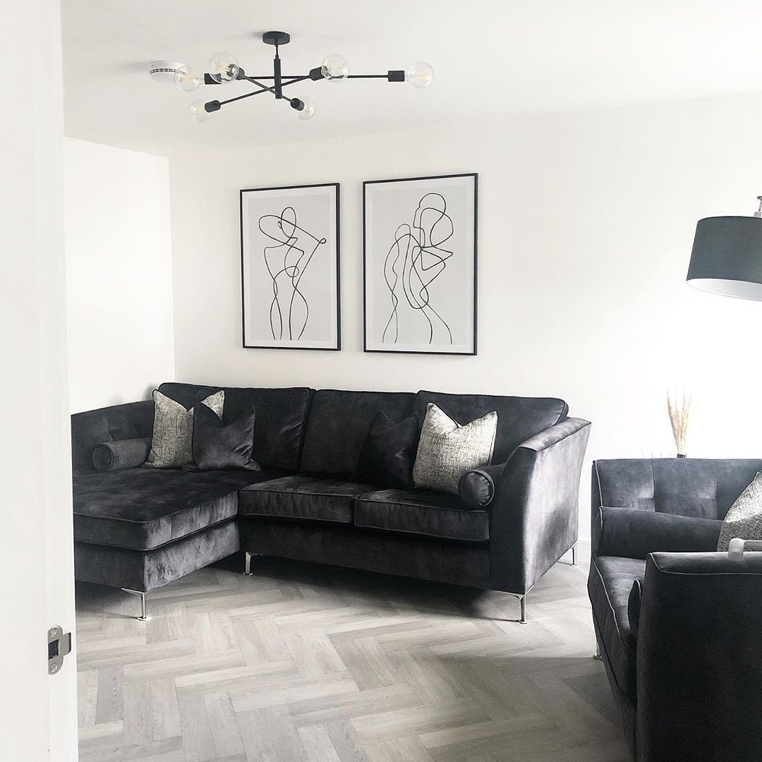 Eros - Dursley  Grey Living Room