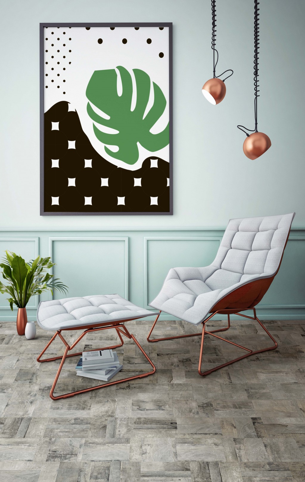 Shapes - Metallic Grained