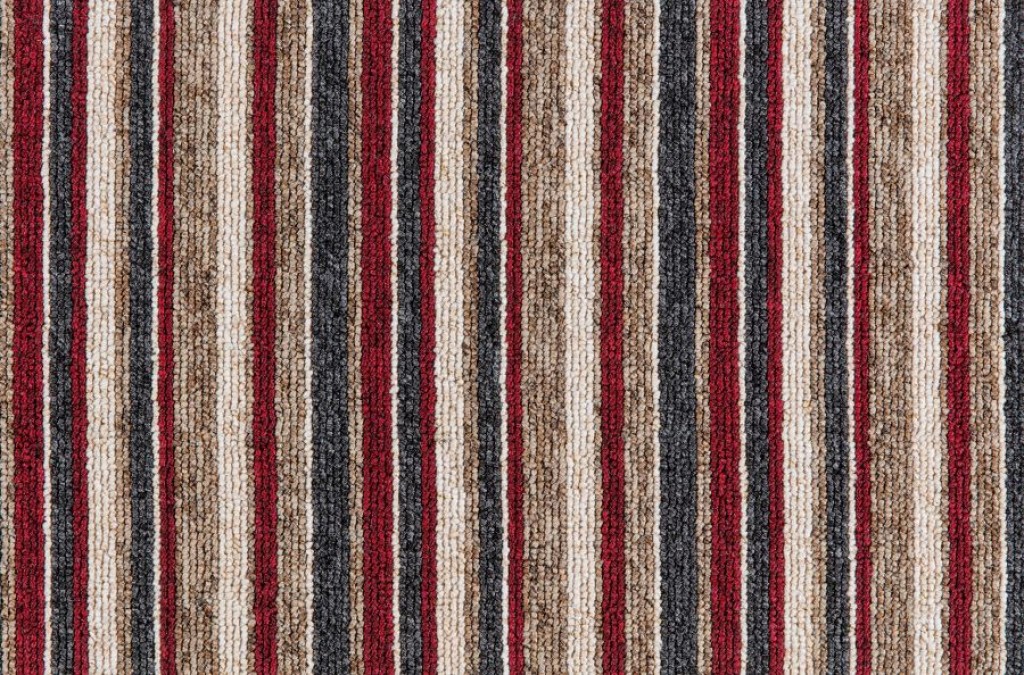 Gala Striped Loop Pile Carpet Tapi Carpets & Floors