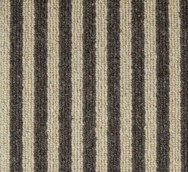 Oxford Green Striped Carpet Hard Wearing Stripe In 4m £11.99 M/2 