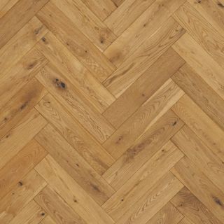 Aspect Bourbon Herringbone Brushed and UV Lacquered