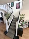 Lerwick Black Cream Stripe