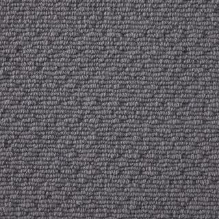 Natural Loop Boucle carpet in chrome