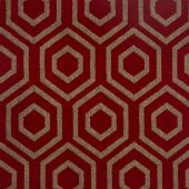 Rannoch Red Geo Carpet