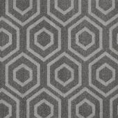 Rannoch Silver Geo Carpet