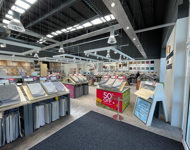 Carpet retail shop discount