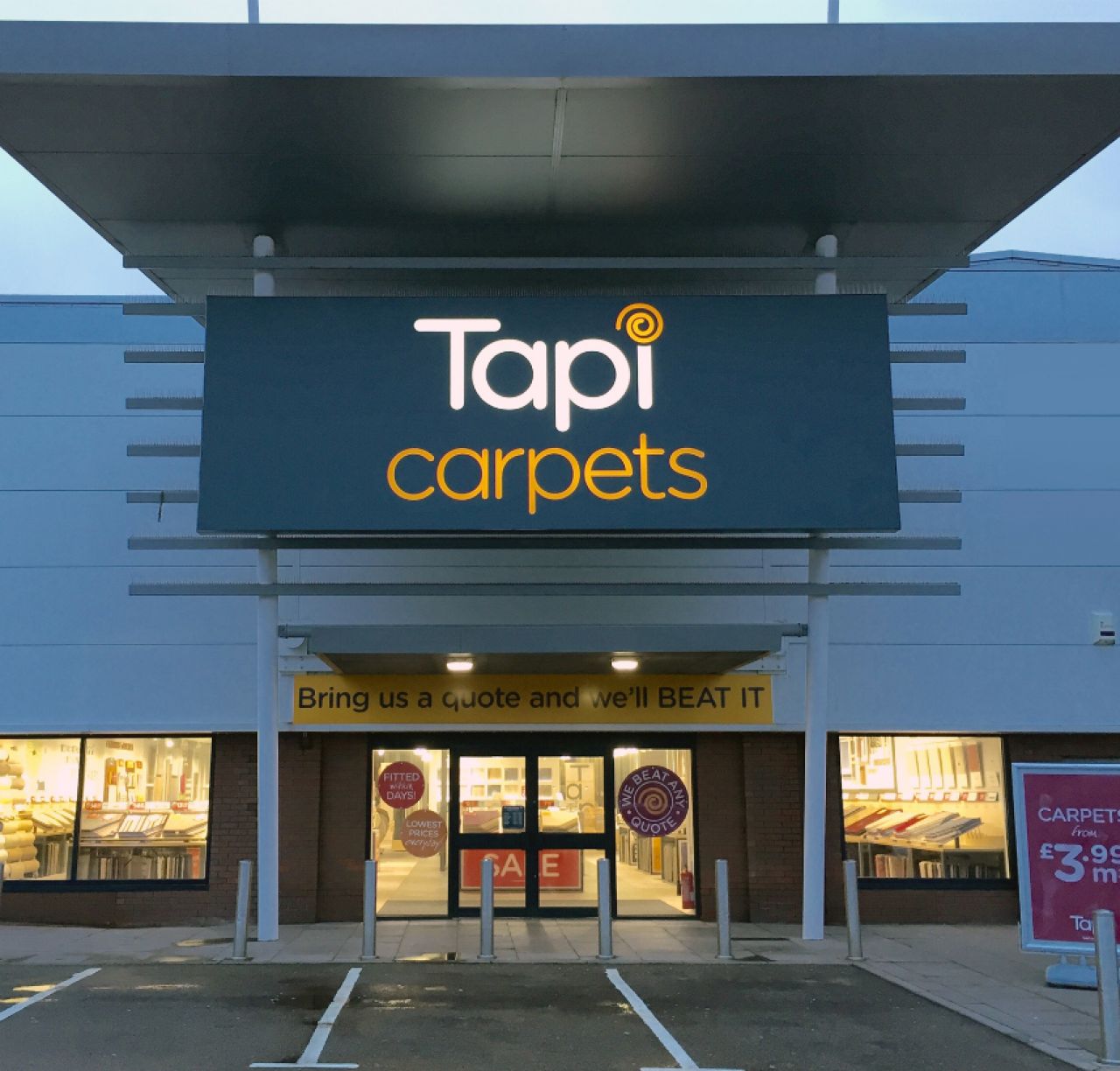 Carpet Shop in Aberdeen Tapi Carpets, Vinyl & Flooring