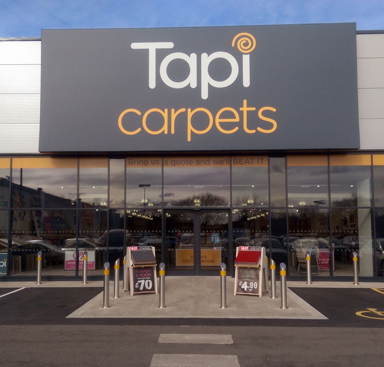 Carpet Shop in Northampton Tapi Carpets, Vinyl & Flooring