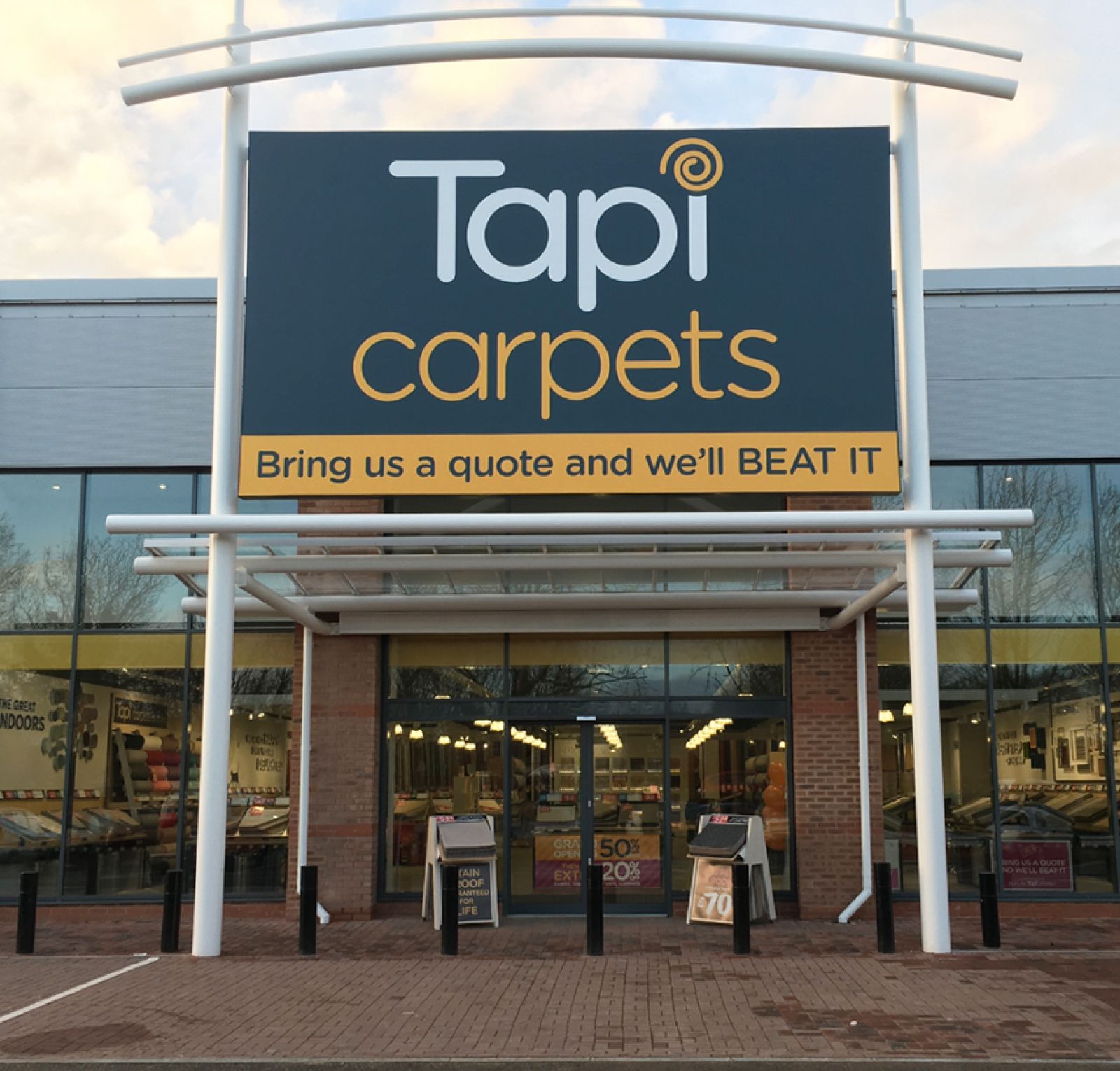 Carpet Shop in Taunton Tapi Carpets, Vinyl & Flooring