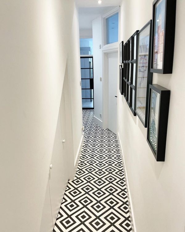 Vie - Symmetry Graphite Multicoloured Hallway