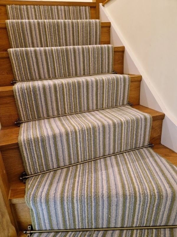Durham Twist Stripes - Cha Cha Cha Multicoloured Stairs