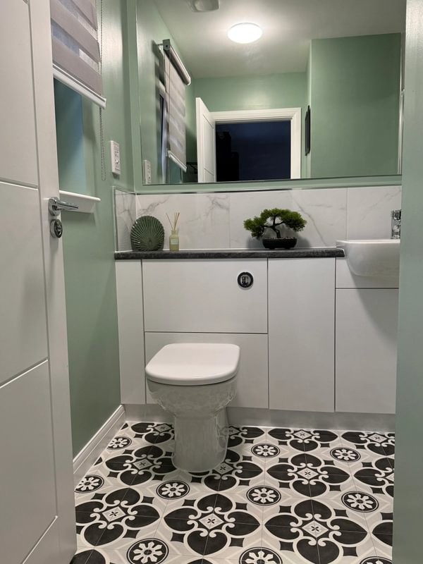 Tamar - Ampezzo Black Multicoloured Bathroom