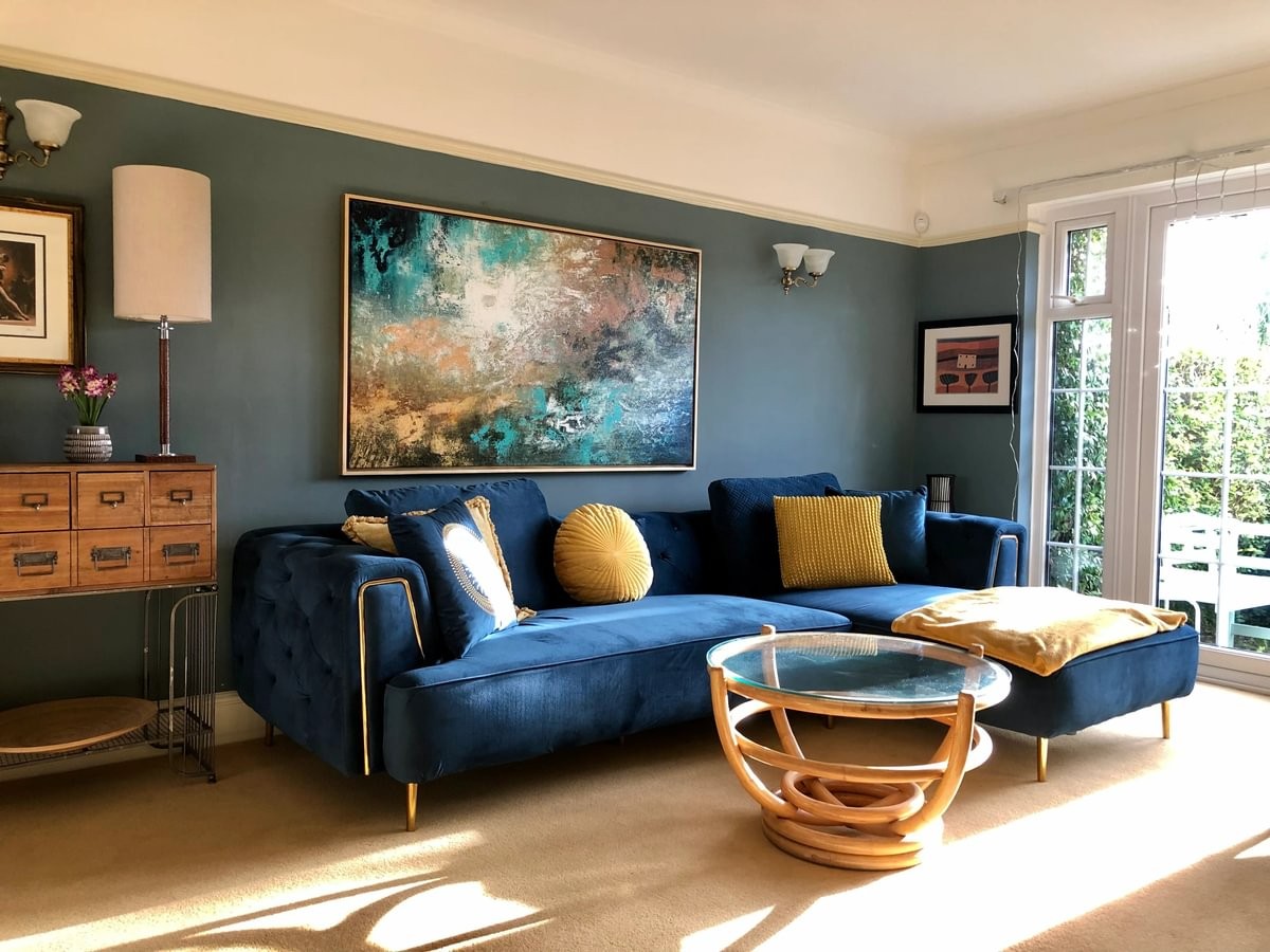 Rome - Corn Beige Living Room