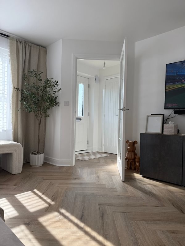 Mustique - Rene Plank Brown Living Room