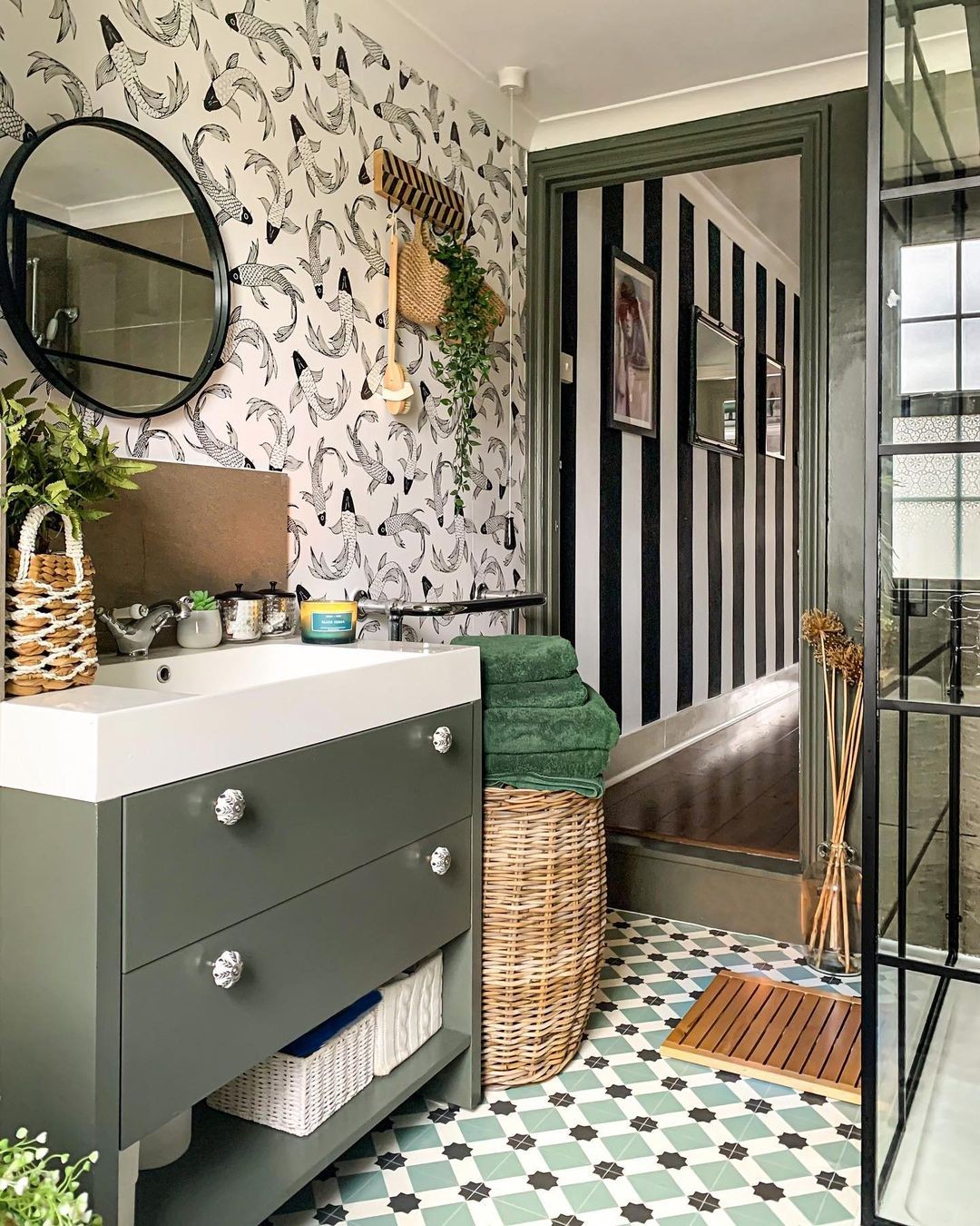 Tosca - Mariella Multicoloured Bathroom