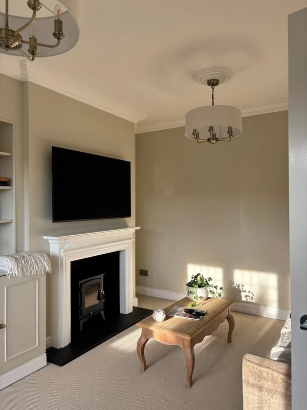 Santa Fe - Cream Cobble Cream Living Room